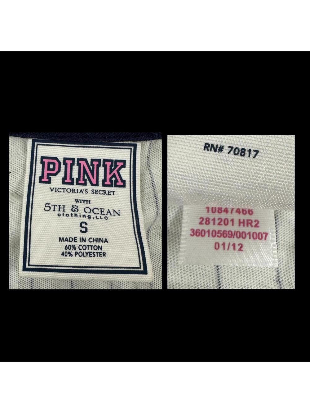 Rare Victoria's Secret PINK x MLB Minnesota Twins Sequin Jersey - Picture 7 of 8